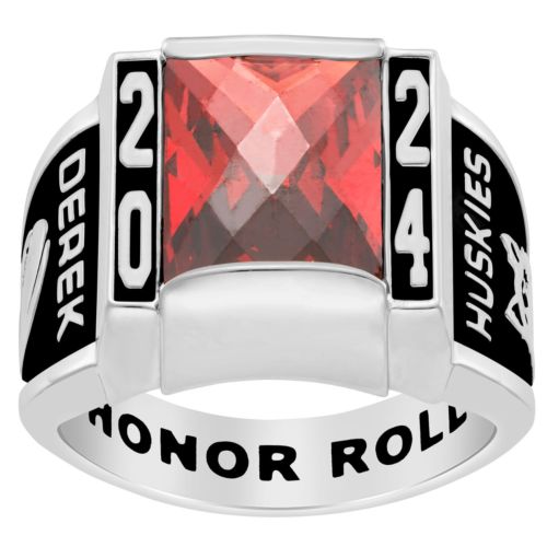 Men's Celebrium Traditional Deco Class Ring