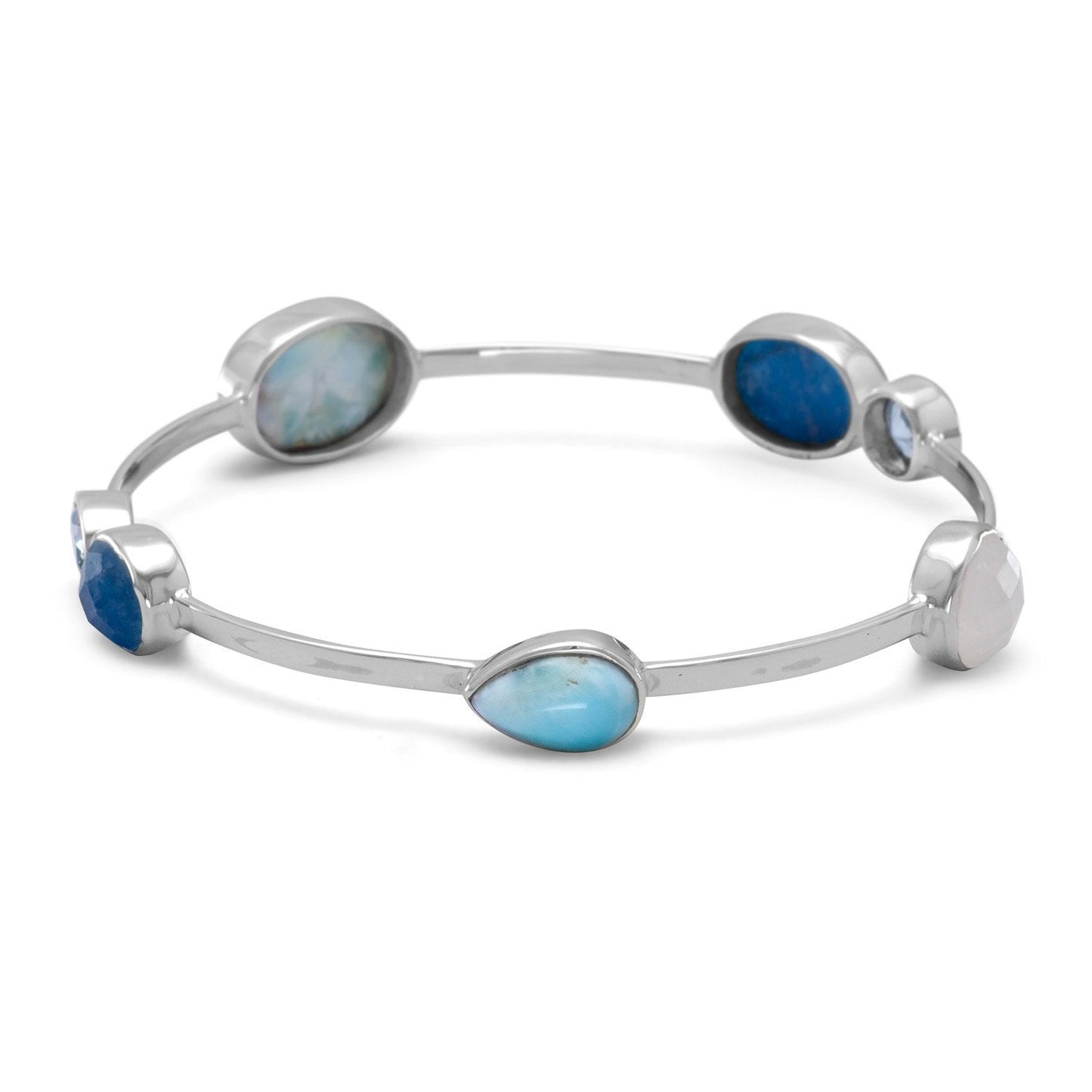 Multistone Stackable Bangle