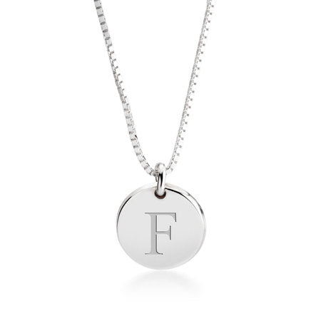 Letter Pendant Necklace