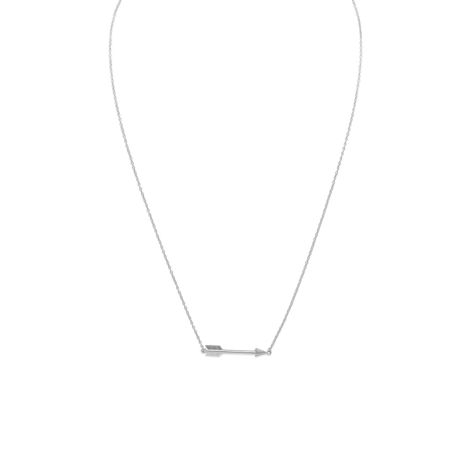 Aim High Arrow Necklace