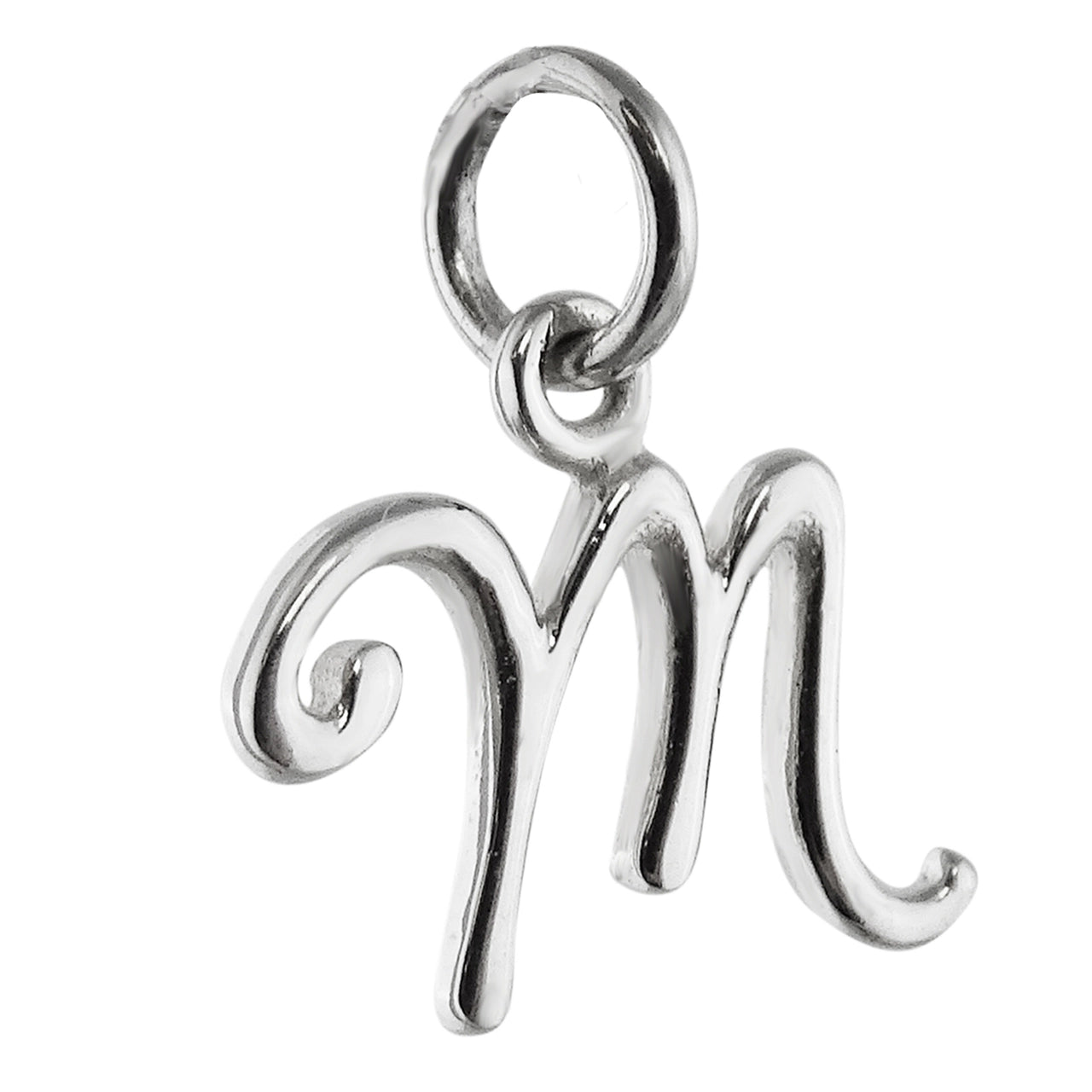 Tiny Initial Letter M Charm