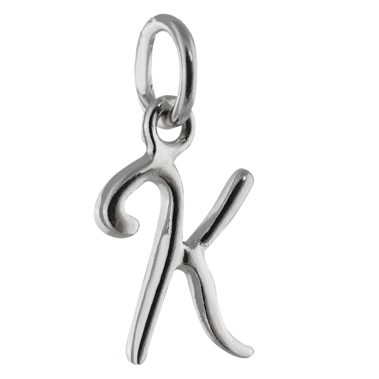 Tiny Letter K Charm