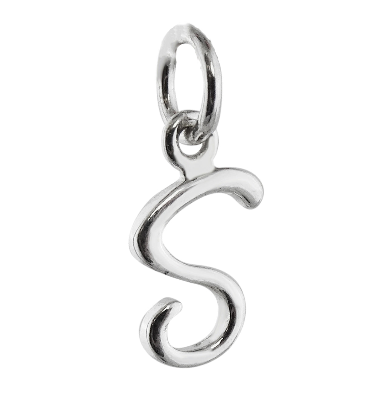 Tiny Initial Letter S Charm