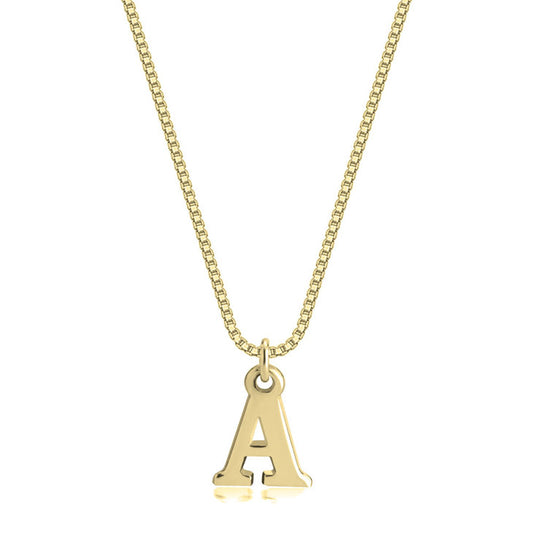 Capital Initial Letter Necklace