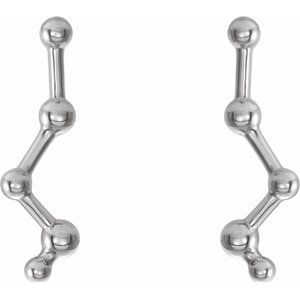 Sterling Silver Constellation Ear Climbers