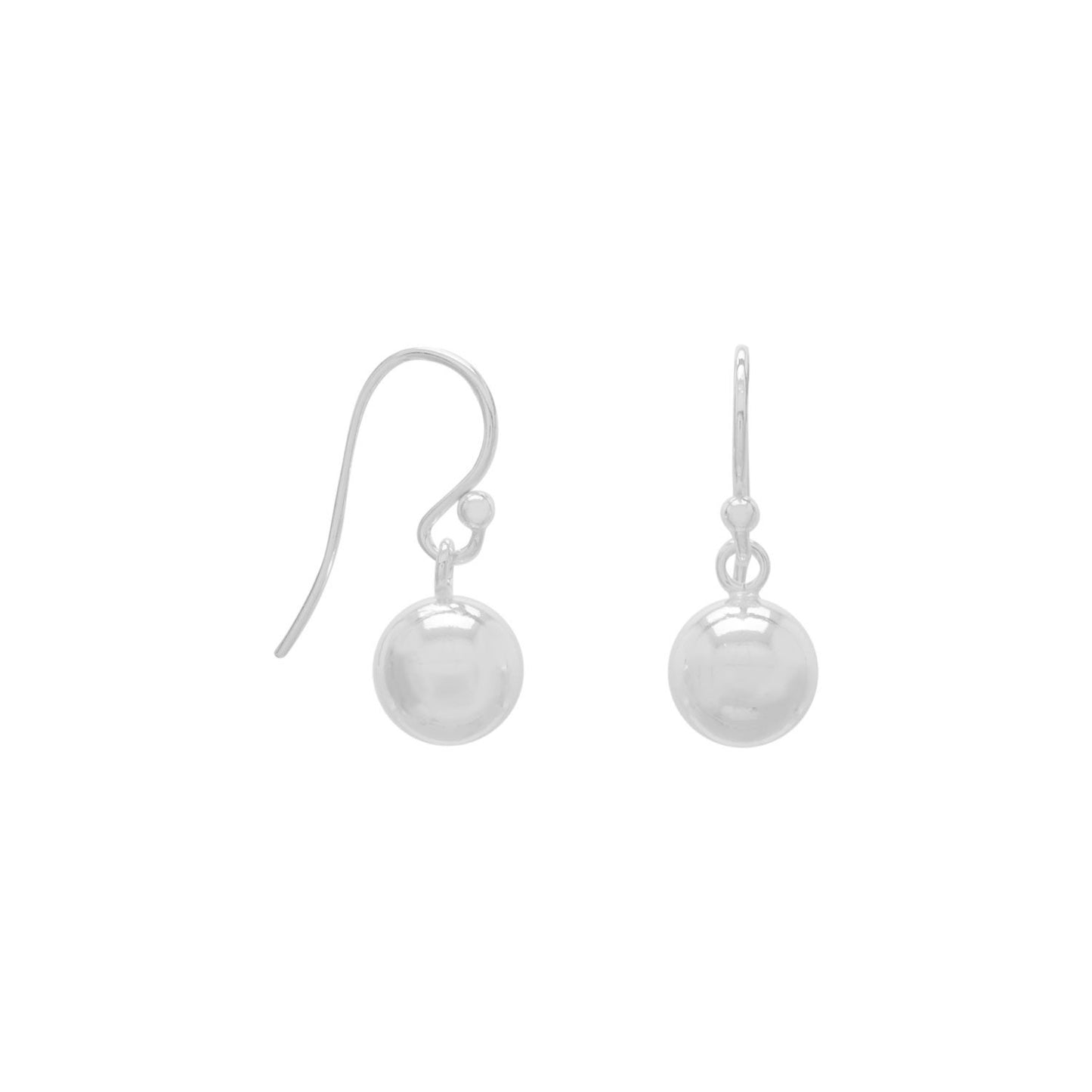 8mm Bead Drop Earrings