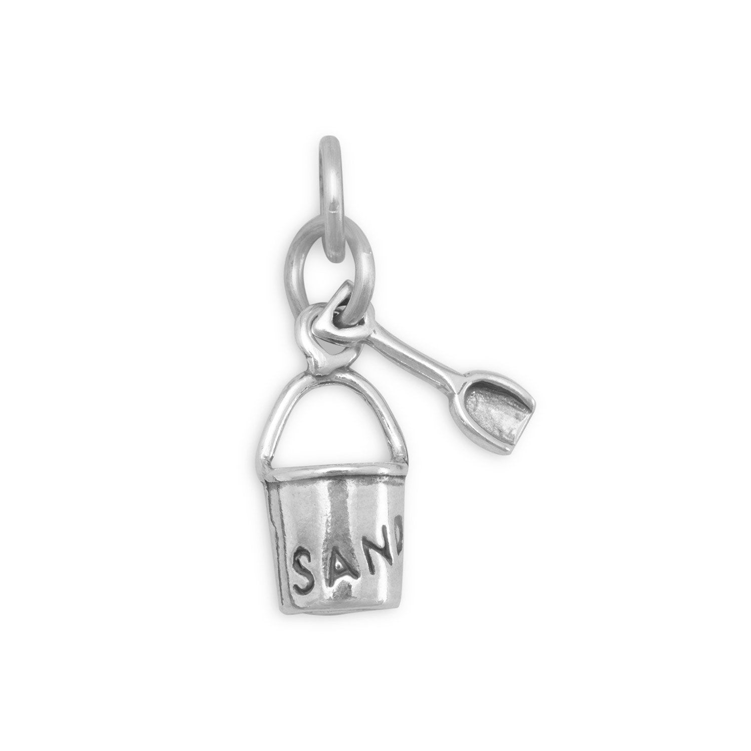 SAND Pail with Shovel Charm