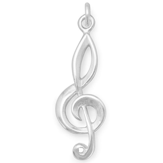 Treble Clef Pendant