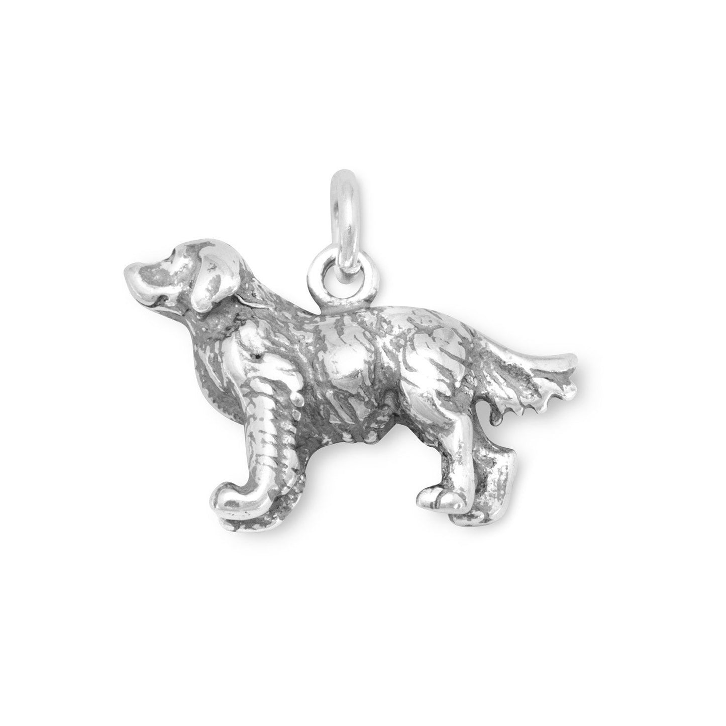 Golden Retriever Dog Charm