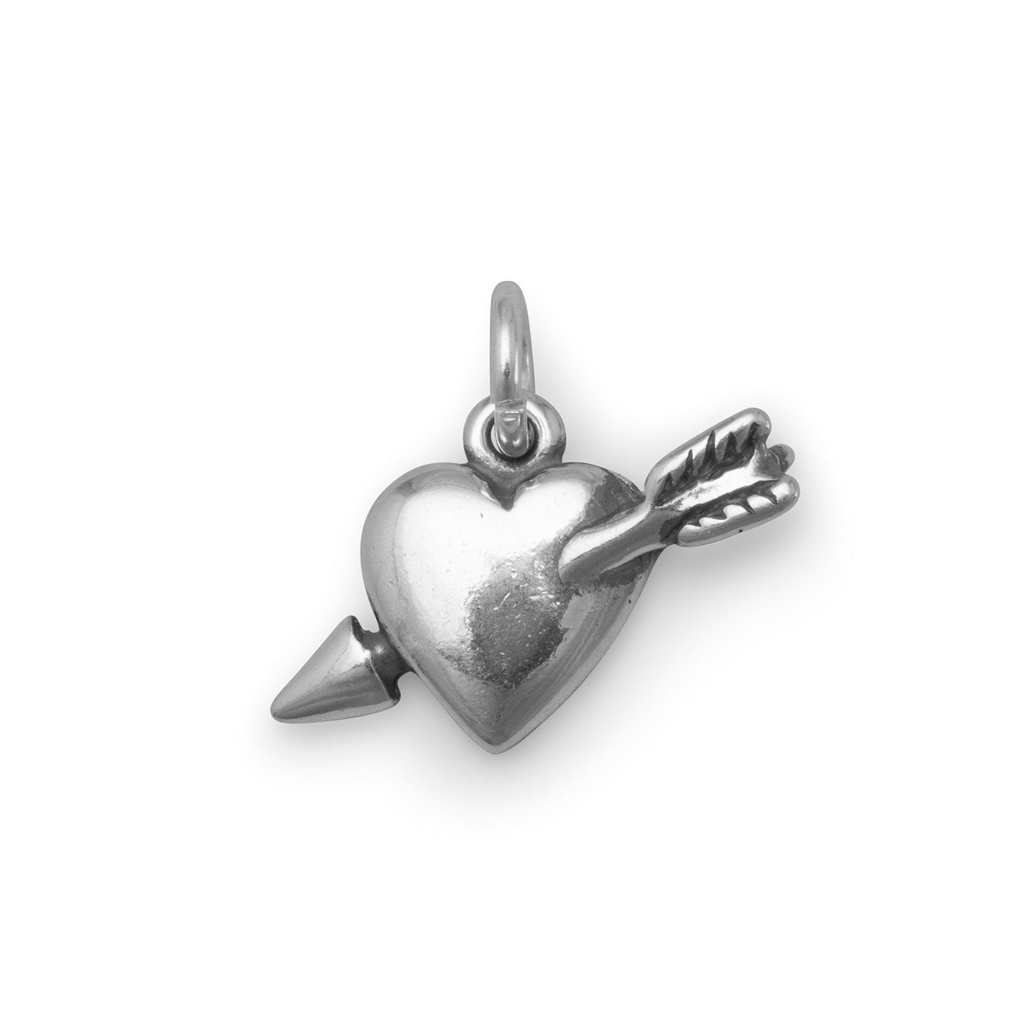 Heart with Arrow Charm