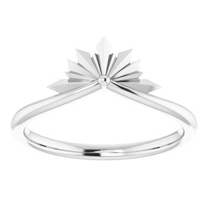 Sterling Silver Starburst Ring