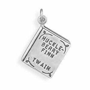 Huckleberry Finn Book Charm