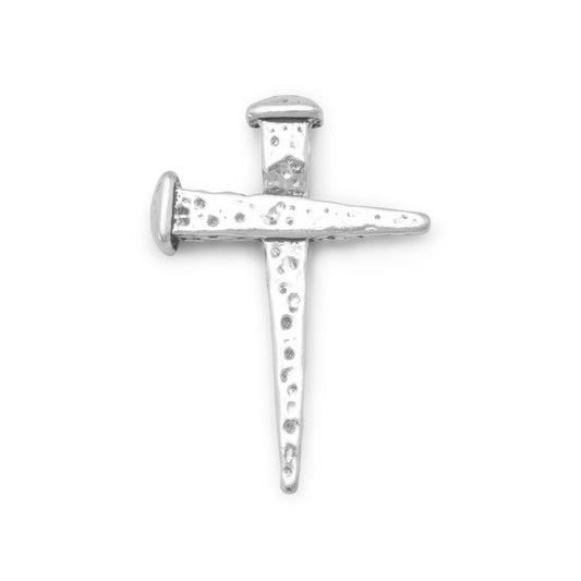 Oxidized Cross of Nails Slide