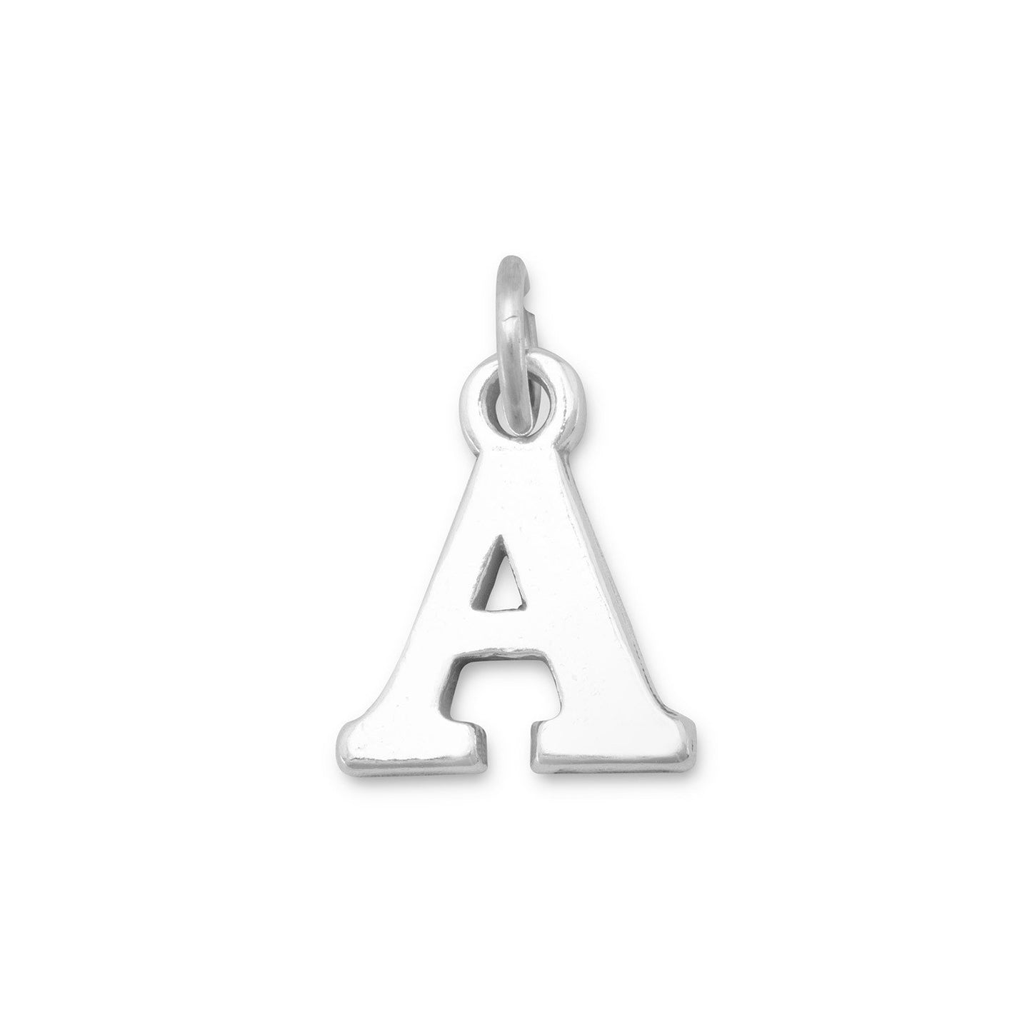 Oxidized "A" Charm