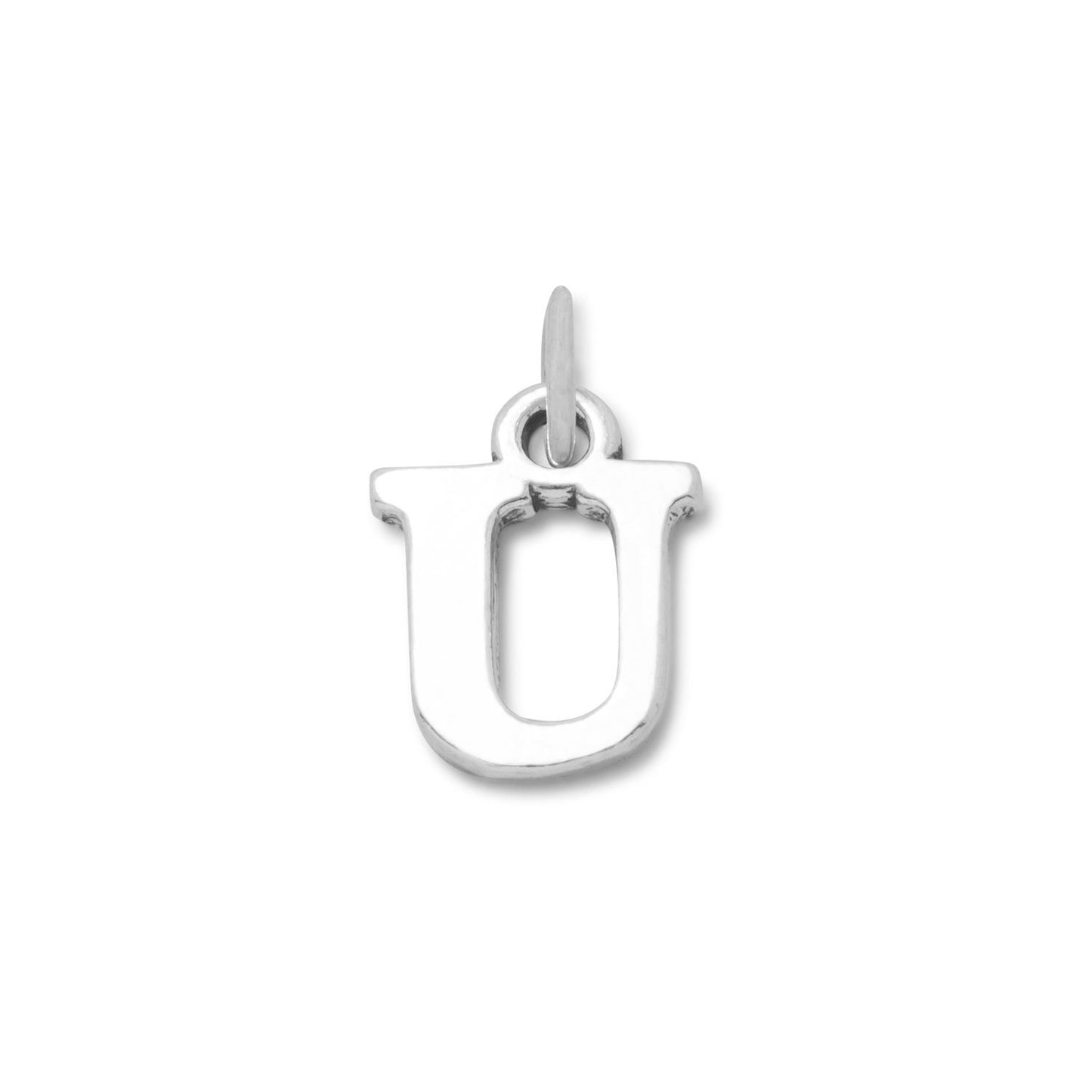 Oxidized "U" Charm