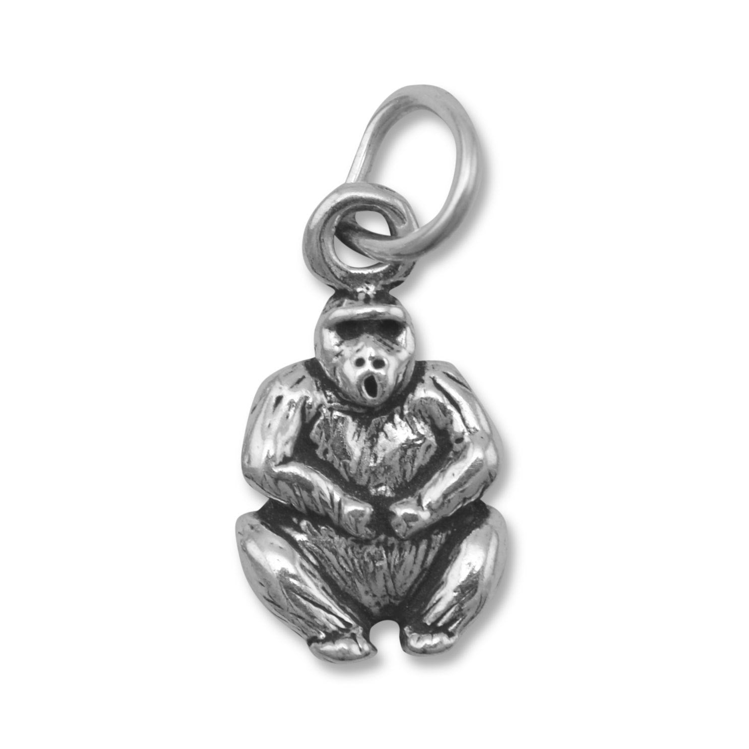 Oxidized Gorilla Charm