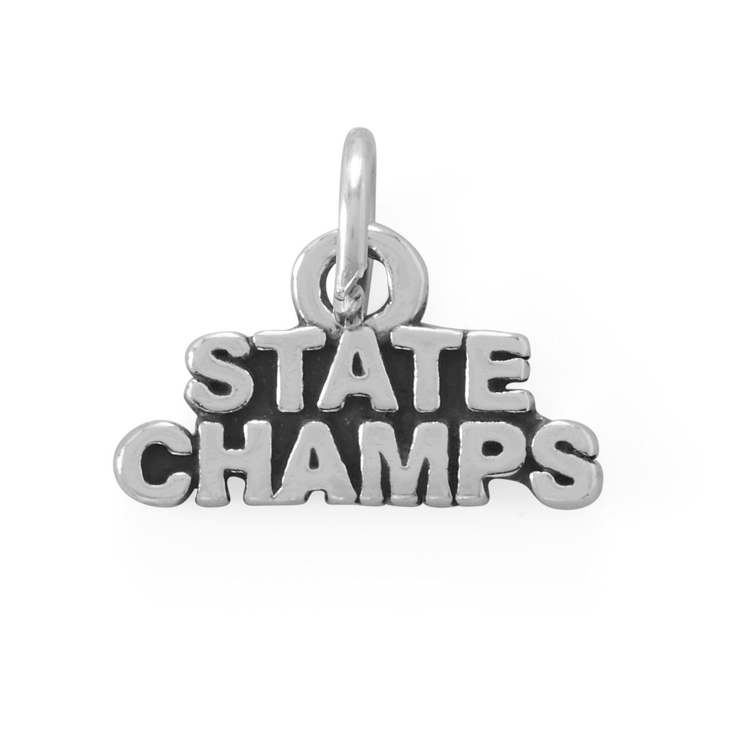 Go Team! Oxidized State Champs Charm