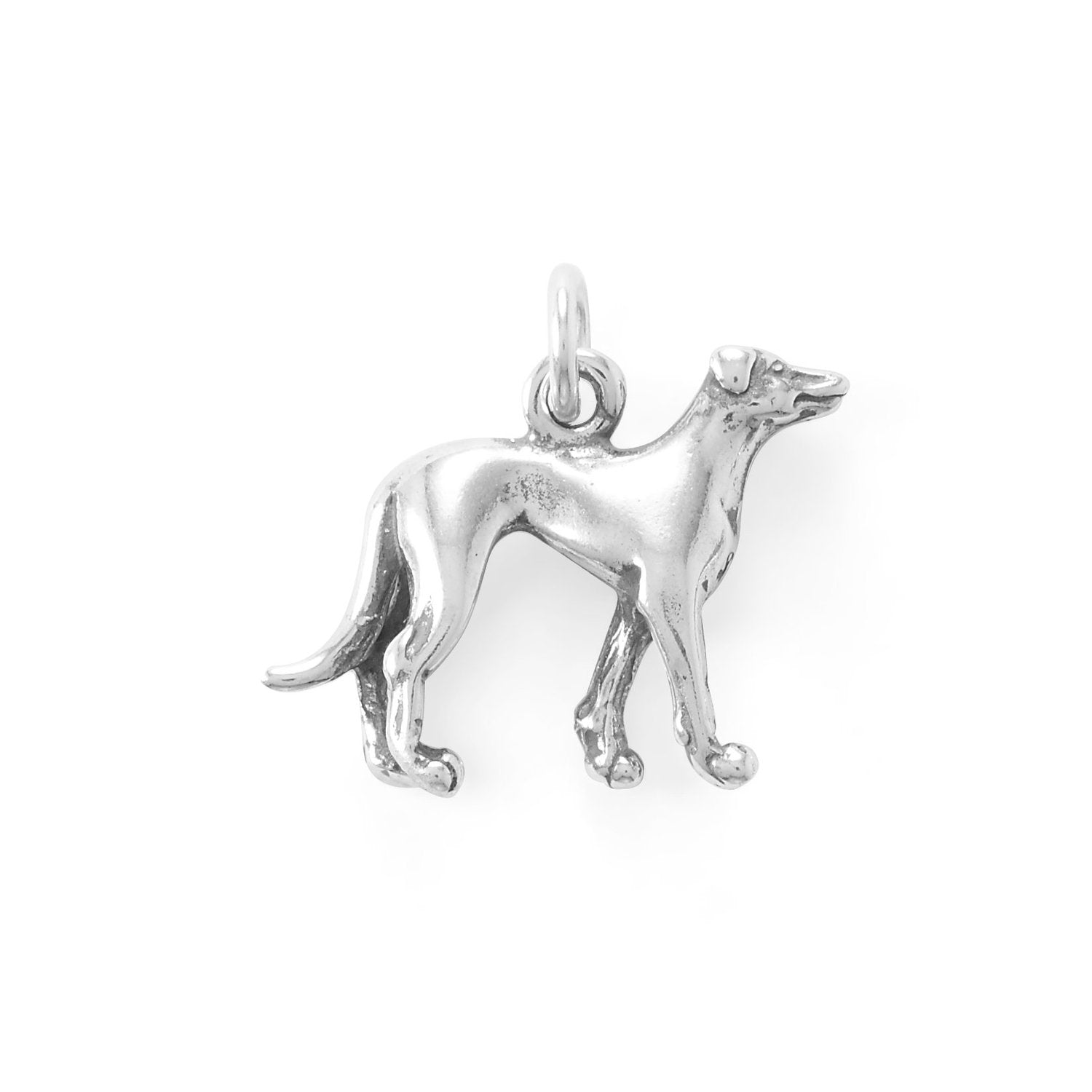 Standing Tall & Proud! Greyhound Charm