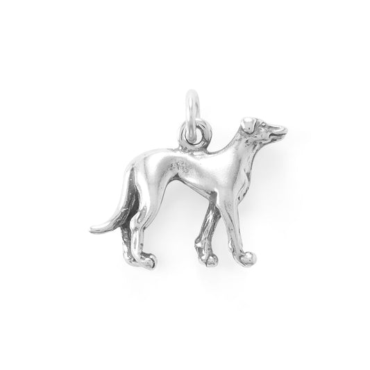 Standing Tall & Proud! Greyhound Charm