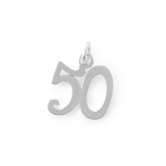 Fifty Rocks! "50" Charm