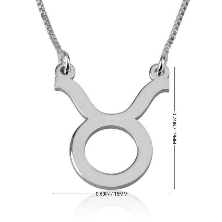 Taurus Zodiac Necklace