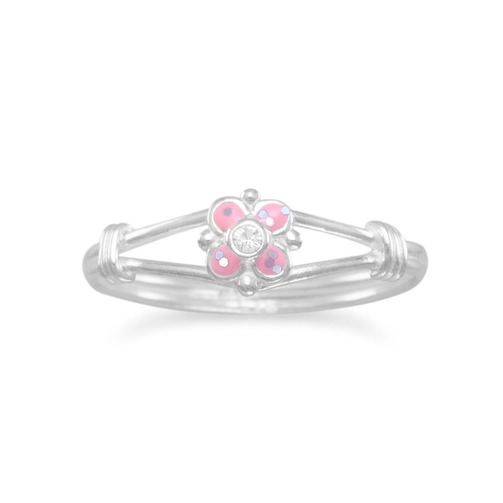 Pink Flower Ring