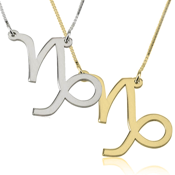 Capricorn Zodiac Necklace