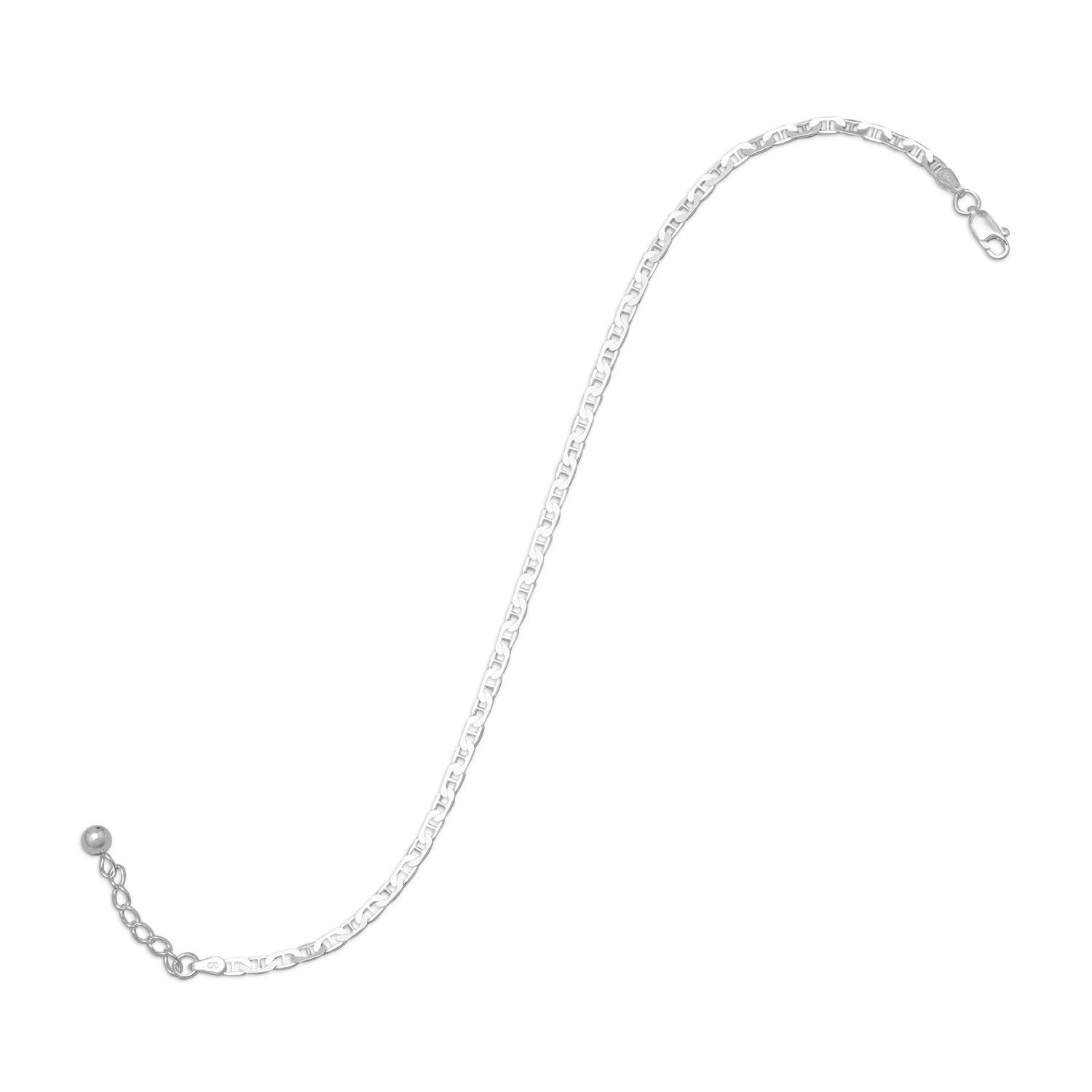 9"+1" Extension Flat Marina Anklet