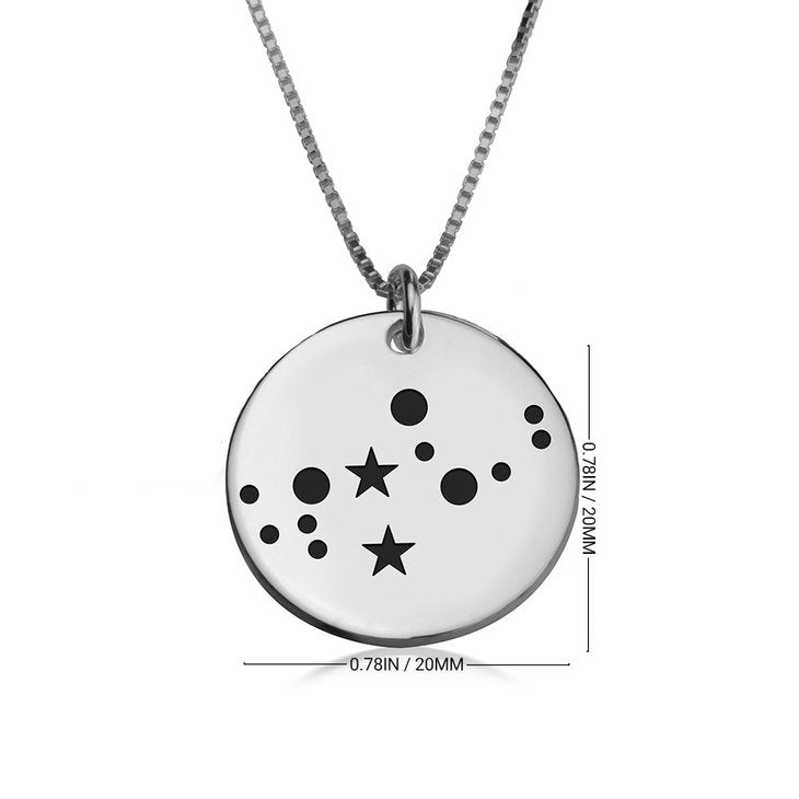 Star Zodiac Constellation Necklace