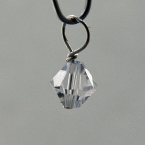 Crystal Birthstone Crystal Dangle - April