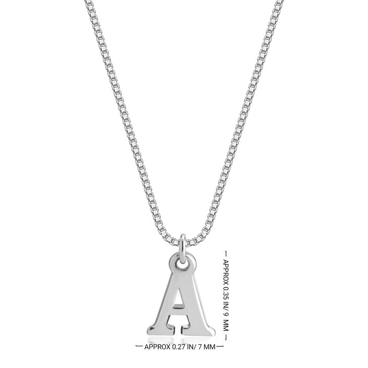 Capital Initial Letter Necklace