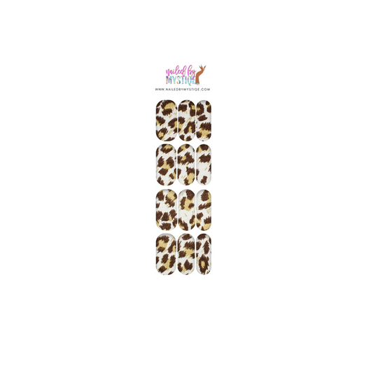 Cheetah Nail Decal