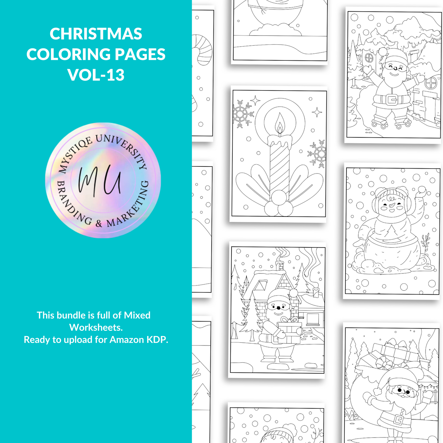 Christmas Coloring Pages Vol-13