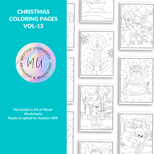 Christmas Coloring Pages Vol-13