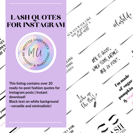 Lash Quotes for Instagram