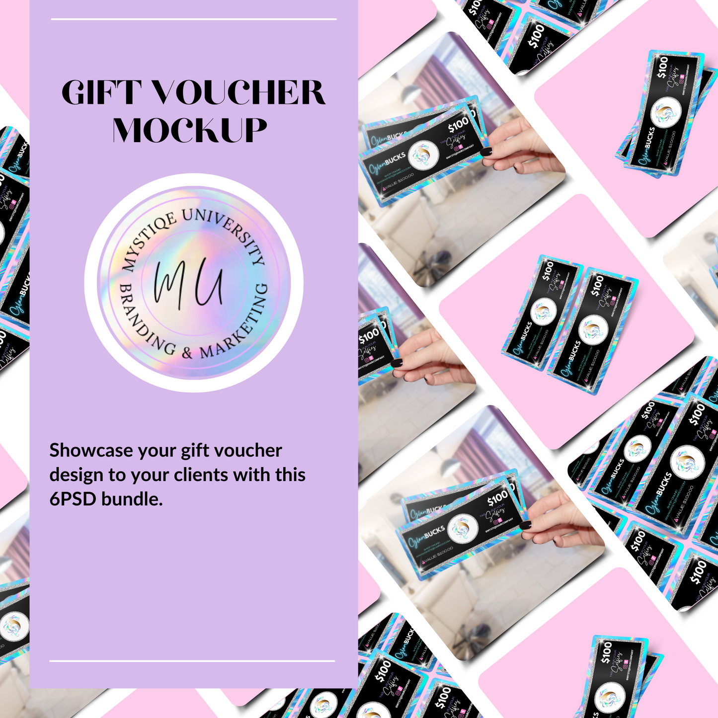 Gift Voucher Mockup