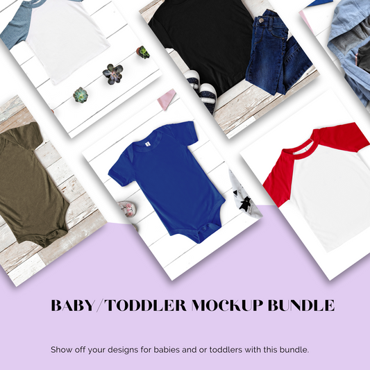 Baby/Toddler Mockup Bundle