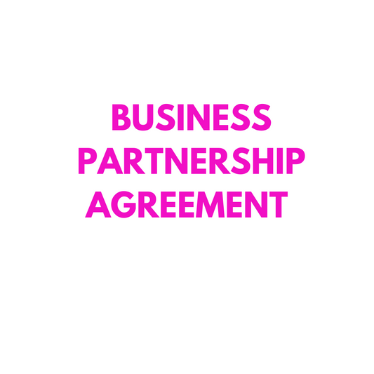 Business Partnership Agreement