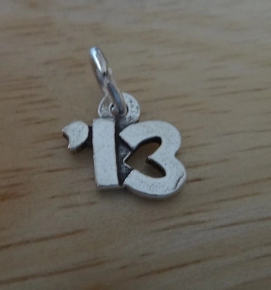 '13 School Graduation 2013 Sterling Silver Charm