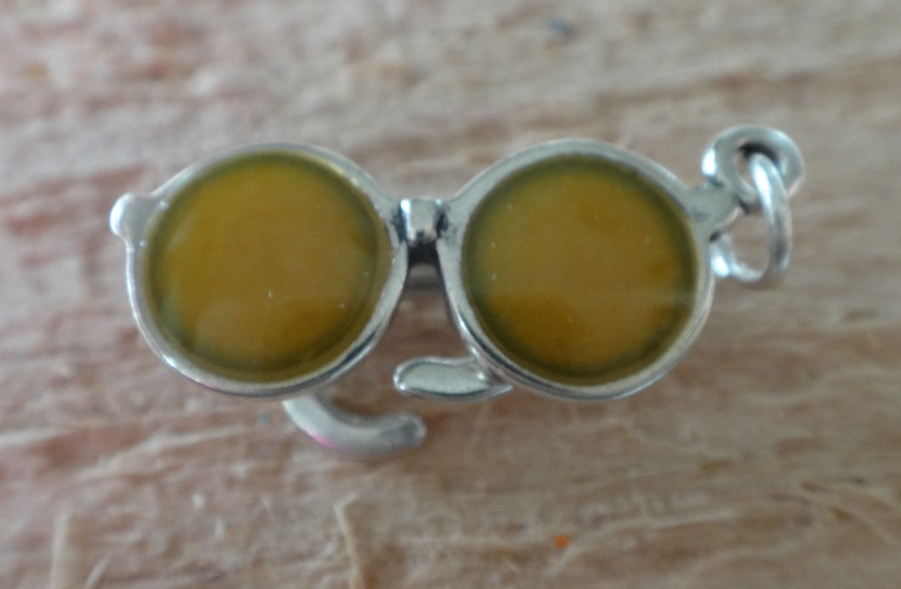 Yellow Enamel Sunglasses Charm