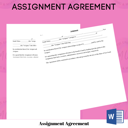 Assignment Agreement