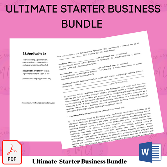 Ultimate Starter Business Bundle