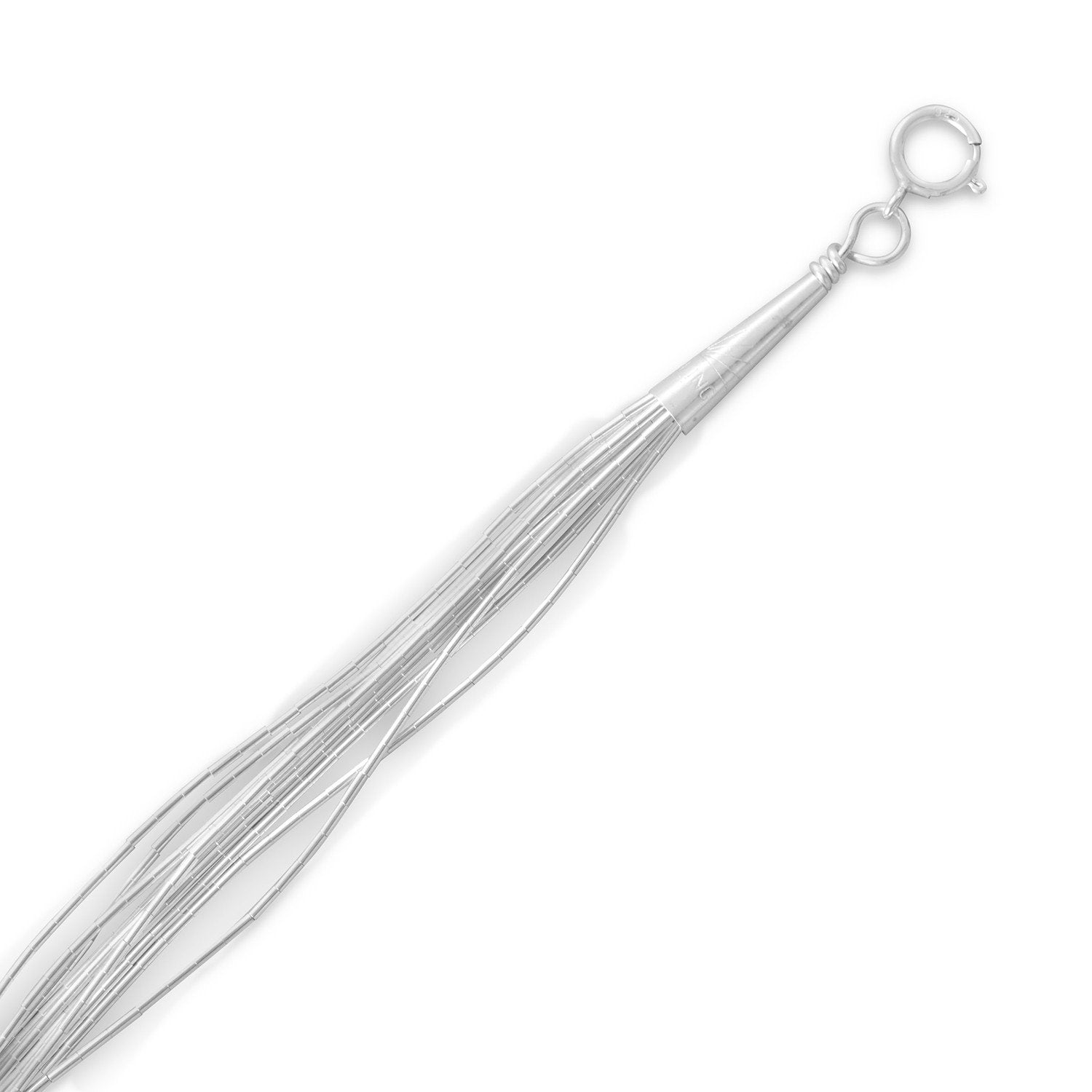 10-Strand Liquid Silver