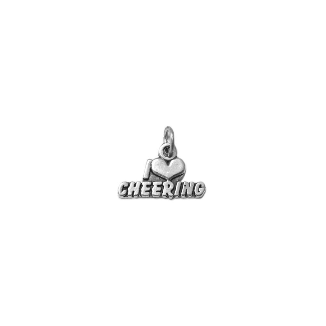 "I Love Cheering" Charm