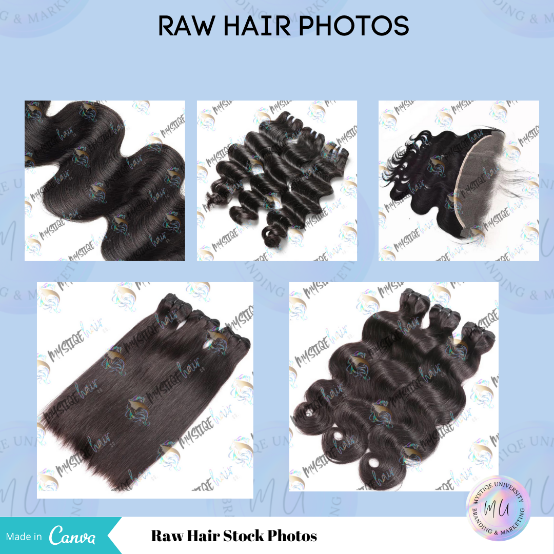 Raw Hair Stock Photos