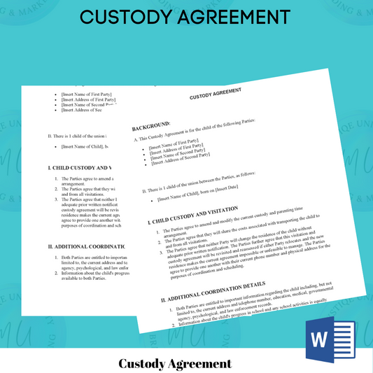 Custody Agreement