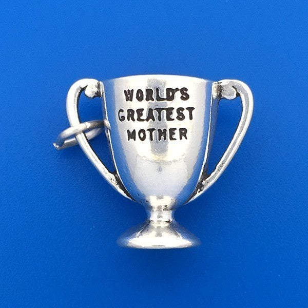 World's Greatest Mother Trophy Charm