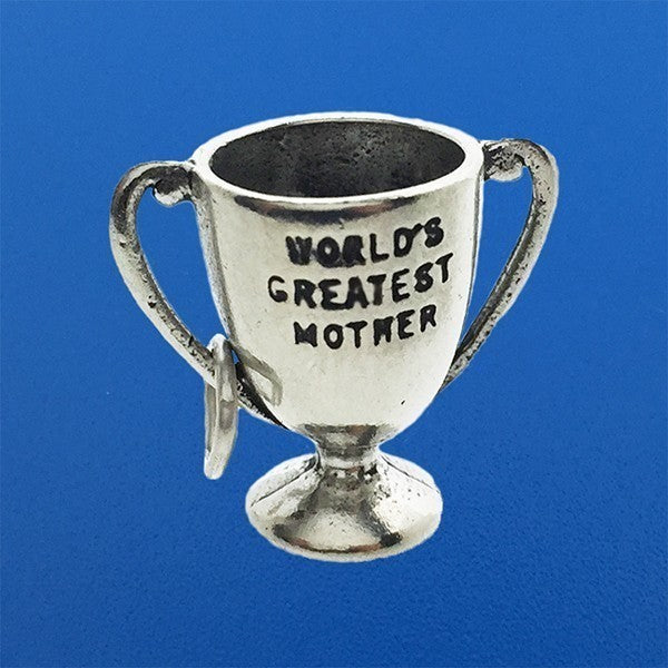 World's Greatest Mother Trophy Charm