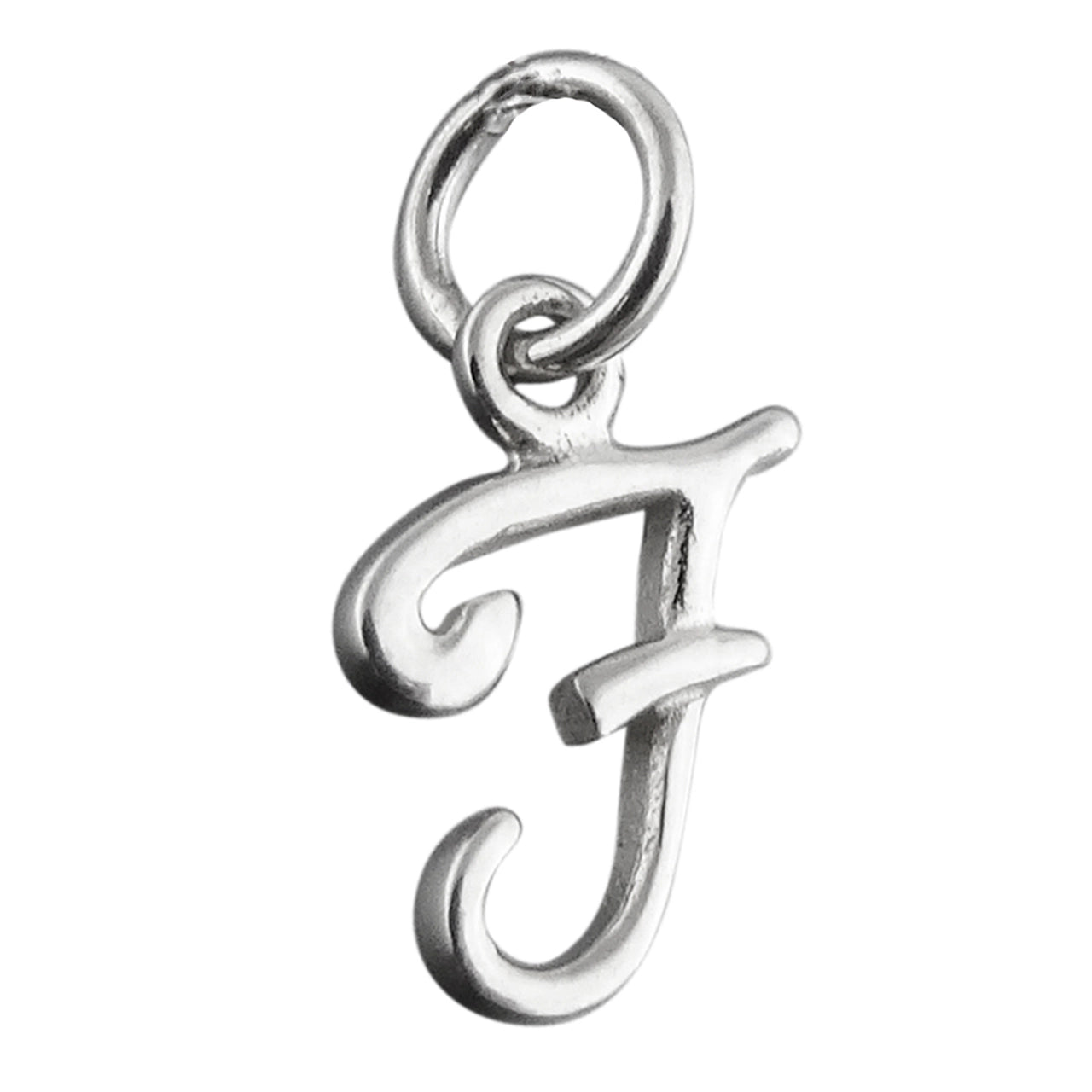 Tiny Initial Letter F Charm