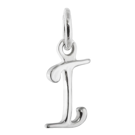 Tiny Initial Letter I Charm